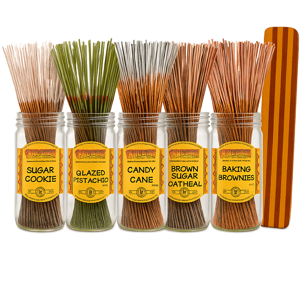 100x Wild Berry Traditional 11' Incense Sticks - Sweet Treats - Variety Pack