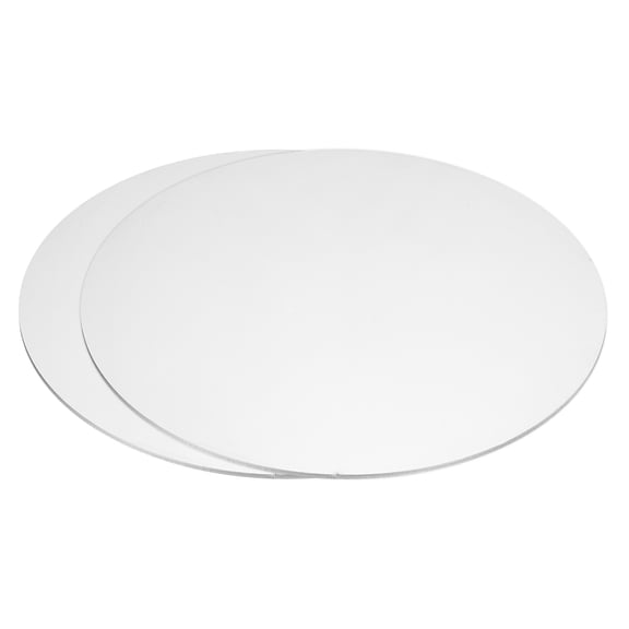 100x1.5mm Stainless Steel Disc, Metal Circle Stamping Blank Tags Round Circle Plate, Silver 2 Pcs