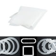 thumbnail image 1 of 100x100mm Translucent Silicone Rubber Sheet Plate, 3mm Thicknes Heat Resistant Rubber Mat for DIY Gaskets Material, Covers, Lids, Pads, Sealing, Cushion, 1 of 8