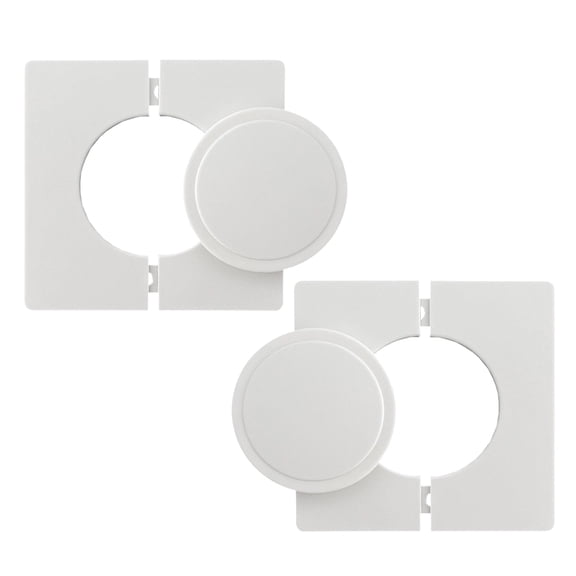 100x100mm Wall Hole Cover Panel For Hiding Unsightly Air Conditioning Pipe Opening Modern Decoration Accessories