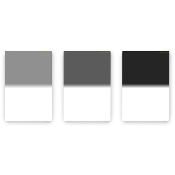 Lee Filters 100x150mm Neutral Density Medium-Edge Graduated Resin Filter Set for 100mm System Filter Holder