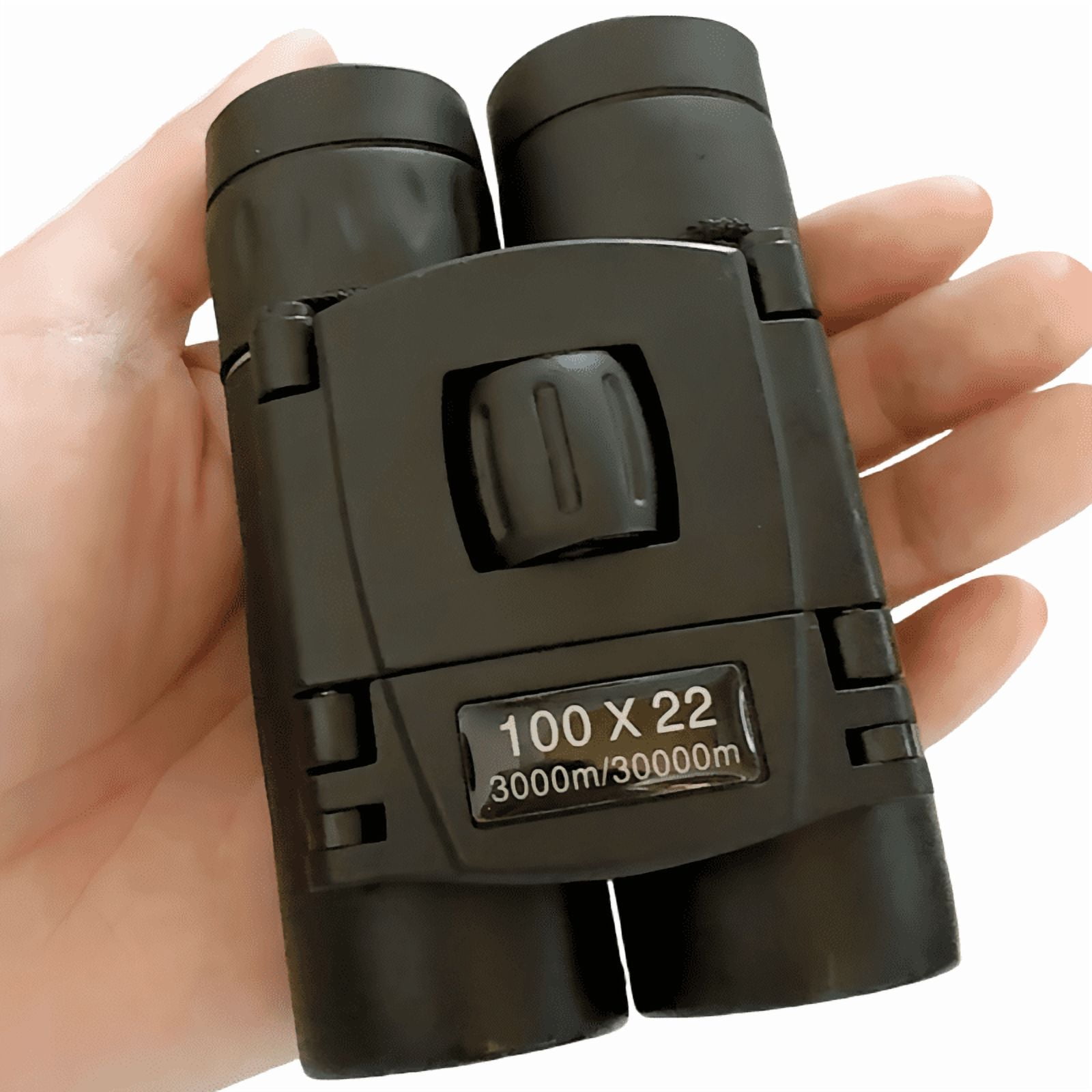 100x22 HD Powerful Binoculars 2000M Long Range Folding Mini Telescope BAK4 FMC Optics For Hunting Sports Outdoor Camping Travel