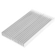 thumbnail image 1 of 100x60x10mm DIY Cooler Aluminum Heatsink Grille Shape Radiator Heat Sink Chip for IC Chip LED Power Transistor, 1 of 8
