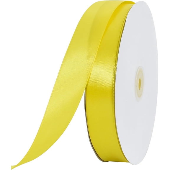 100yds Satin Ribbon, Thin Solid Color Satin Ribbon for Gift Wrapping, Crafts, Hair Bows Making, Wedding Party Decoration, Sewing, Invitation Cards, Floral Bouquets, Christmas