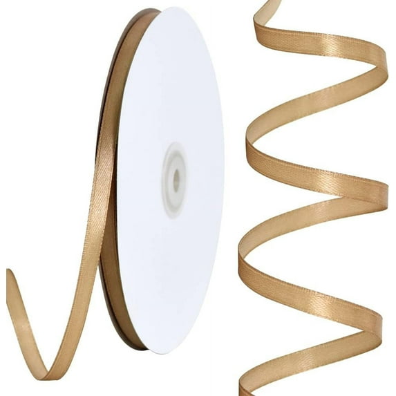 100yds Satin Ribbon, Thin Solid Color Satin Ribbon for Gift Wrapping, Crafts, Hair Bows Making, Wedding Party Decoration, Sewing, Invitation Cards, Floral Bouquets, Christmas