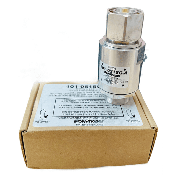 101-0515G-A IN Line EMP Surge filter 800MHZ TO 2.0GHz