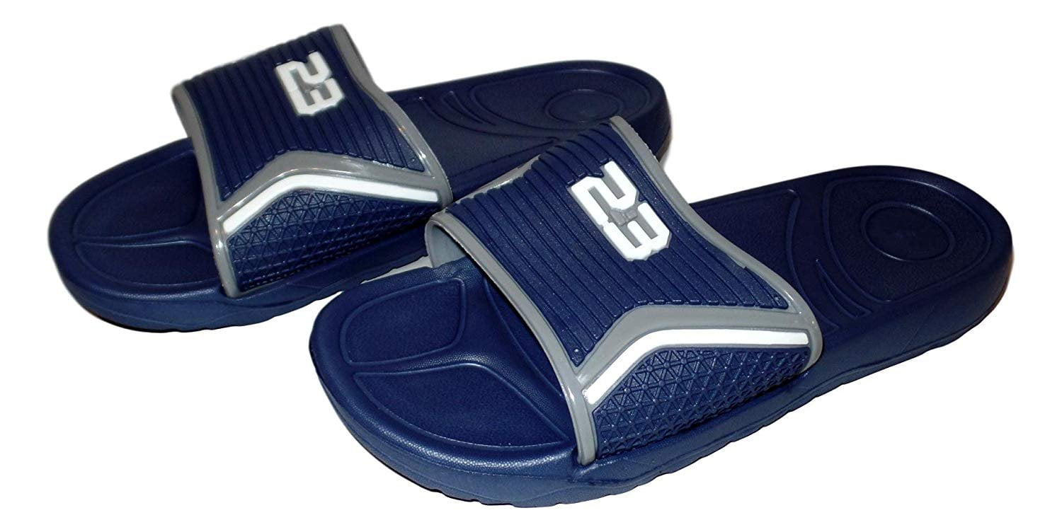 101 BEACH Mens 23 Slide Water Sandals Mens 7 M, Blue/Gray
