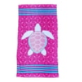 thumbnail image 1 of 101 BEACH Summer Trendy Printed Large Beach Pool Towel - Personalization Available  Pink Turtle, 1 of 4