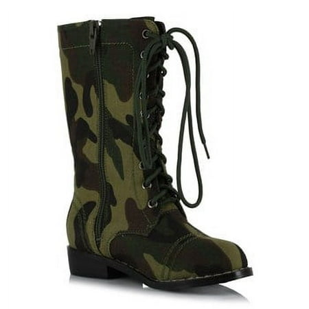 101-BOOTCAMP, 1" Heel Camo Ankle Boot