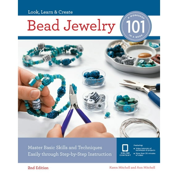 101 Bead Jewelry 101: Master Basic Skills and Techniques Easily Through Step-By-Step Instruction, (Paperback)