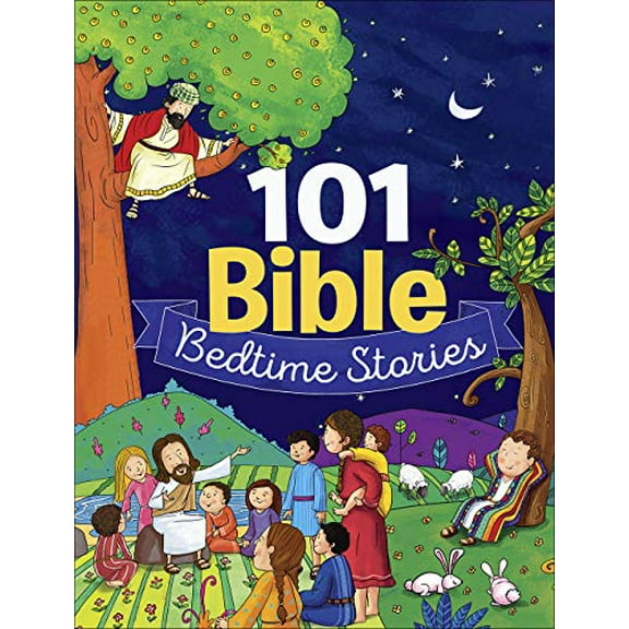 Pre-Owned 101 Bible Bedtime Stories (Hardcover) 0736976590 9780736976596