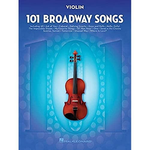 Pre-Owned 101 Broadway Songs for Violin (Paperback) 1495052532 9781495052538