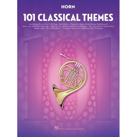 101 Classical Themes for Horn, (Paperback)