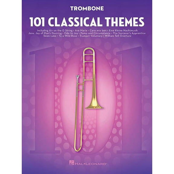 101 Classical Themes for Trombone, (Paperback)