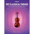 thumbnail image 1 of 101 Classical Themes for Violin Instrumental Folio Essential Violin Sheet Music Collection Hal Leonard Violin Solo Book, (Paperback), 1 of 1