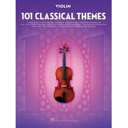 101 Classical Themes for Violin Instrumental Folio Essential Violin Sheet Music Collection Hal Leonard Violin Solo Book, Paperback