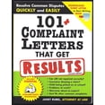thumbnail image 1 of Pre-Owned 101+ Complaint Letters That Get Results: Resolve Common Disputes Quickly and Easily (Paperback) 1572485639 9781572485631, 1 of 1