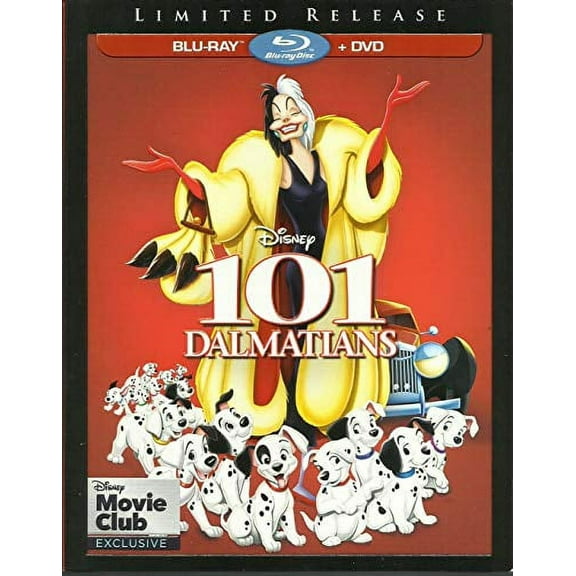 101 DALMATIANS BLU RAY + DVD LIMITED EDITION ( DISNEY ) [Blu-ray]