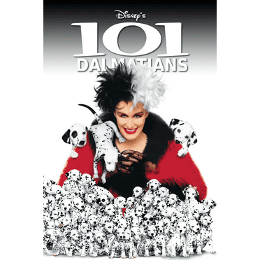 101 Dalmatians (1996) Poster 24x36 - Disney Live-Action Family Adventure Poster