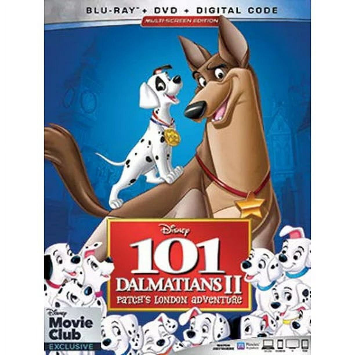 101 Dalmatians 2: Patch's London Adventure Blu-ray + DVD + Digital