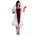 thumbnail image 1 of 101 Dalmatians Animated Womens Cruella Jacket Deluxe Costume, 1 of 6