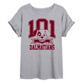 thumbnail image 1 of 101 Dalmatians - Collegiate - Women's Oversized Graphic T-Shirt, 1 of 5