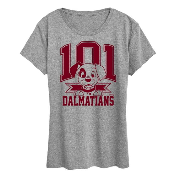 101 Dalmatians - Collegiate - Women's Short Sleeve Graphic T-Shirt