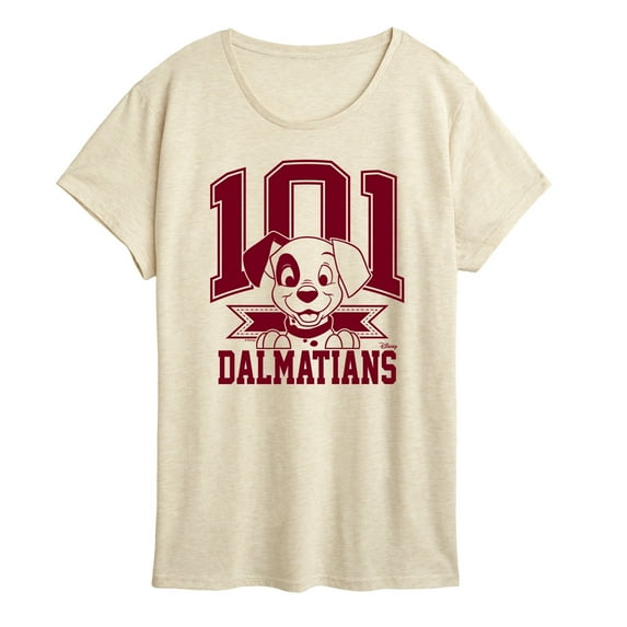 101 Dalmatians - Collegiate - Women's Short Sleeve Graphic T-Shirt
