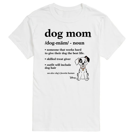 101 Dalmatians - Dog Mom Definition - Men's Short Sleeve Graphic T-Shirt