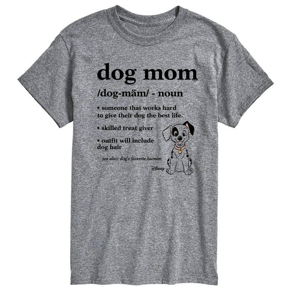 101 Dalmatians - Dog Mom Definition - Men's Short Sleeve Graphic T-Shirt