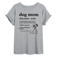 thumbnail image 1 of 101 Dalmatians - Dog Mom Definition - Women's Oversized Graphic T-Shirt, 1 of 5