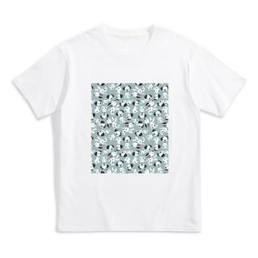 101 Dalmatians Kids Short Sleeve Tee – Plain Crew Neck Tagless Tee. 100% Cotton