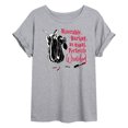 thumbnail image 1 of 101 Dalmatians - Miserable Perfectly Wretched - Women's Oversized Graphic T-Shirt, 1 of 5