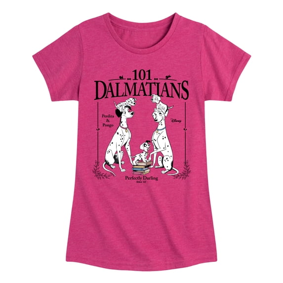 101 Dalmatians - Poster Fitted Short Sleeve Graphic T-Shirt