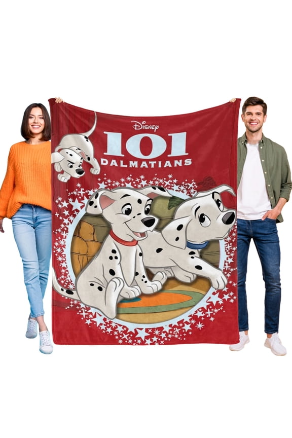 101 Dalmatians The Series Throw Blanket Gifts for Fans Lover Girls Boys Women Present Hoodie Him Bed 50"x60"