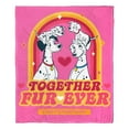 thumbnail image 1 of 101 Dalmatians Together Furever Kids Silk Touch Throw Blanket, 1 of 4