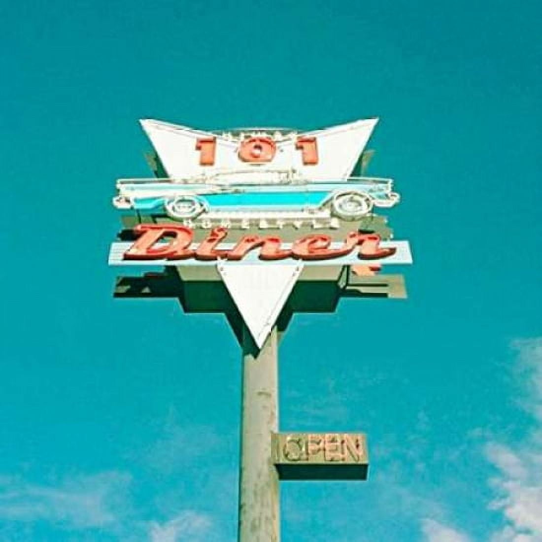101 Diner Canvas Art - Vicki Dvorak (24 x 24)