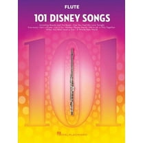 101 Disney Songs for Flute - Flute Music Book with Famous Pieces from Movies and Plays - Flute Sheet, (Paperback)