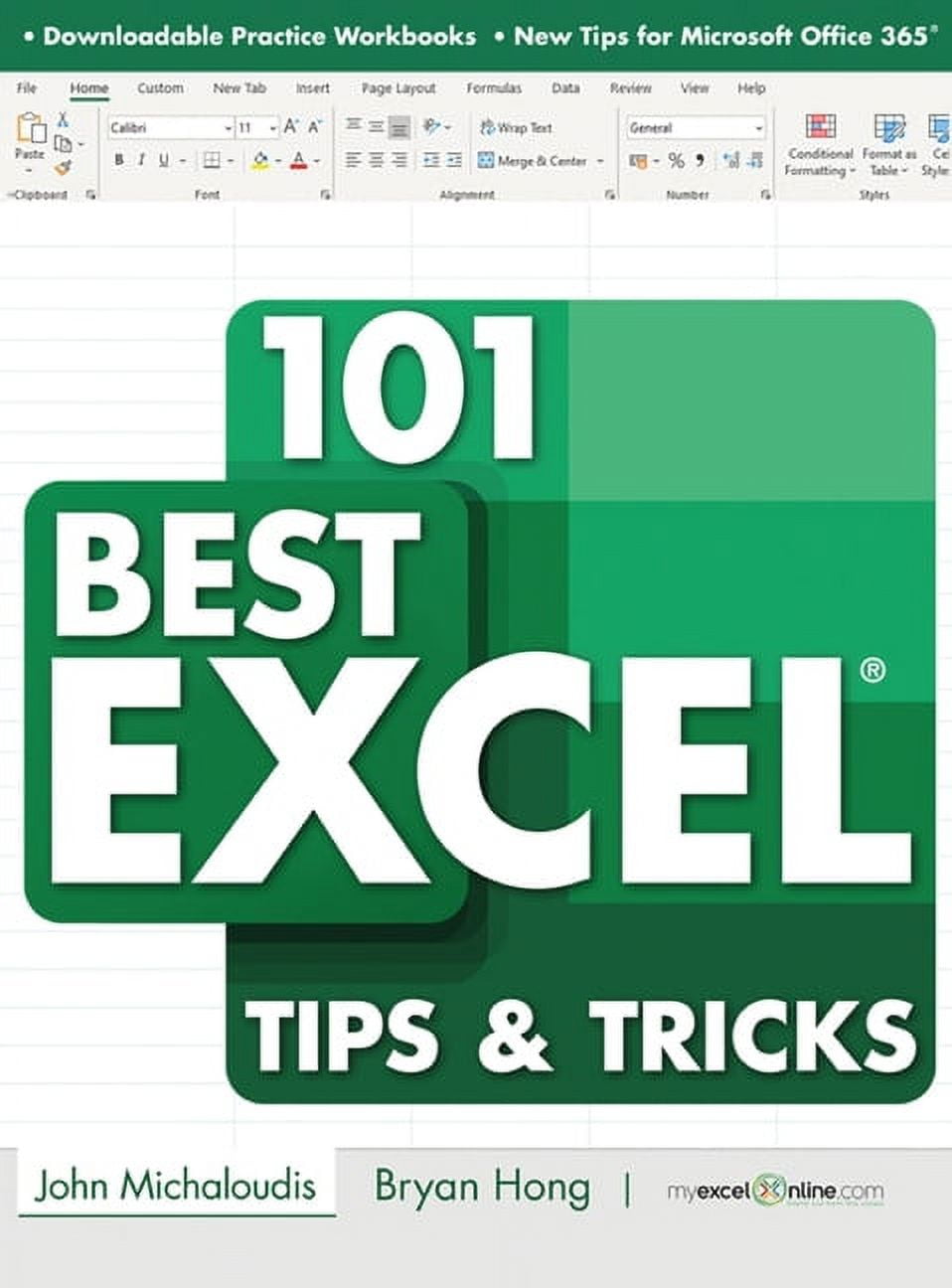 101 Excel 101 Best Excel Tips & Tricks, Book 3, (Hardcover) - Walmart.com
