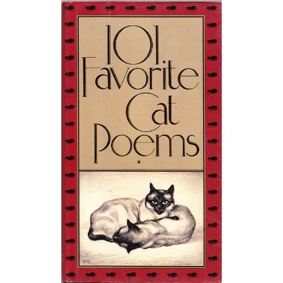 Pre-Owned 101 Favorite Cat Poems (Hardcover) 0809240785 9780809240784