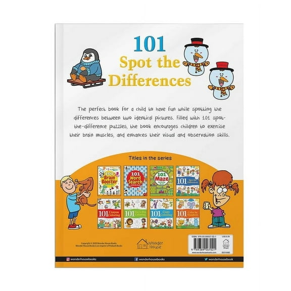 101 Fun Activities 101 Spot the Differences, (Paperback)