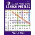 thumbnail image 1 of Puzzle Time Word Finds: 101 Large Print Word Search Puzzles (Paperback)(Large Print), 1 of 1