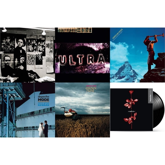 101 Live (2LP) & Ultra (180G) & Construction Time Again & Some Great Reward & Broken Frame (180G) & Violator (180G)