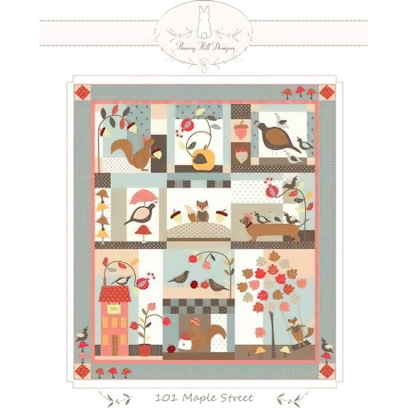 101 Maple Street Block of the Month by Bunny Hill Designs