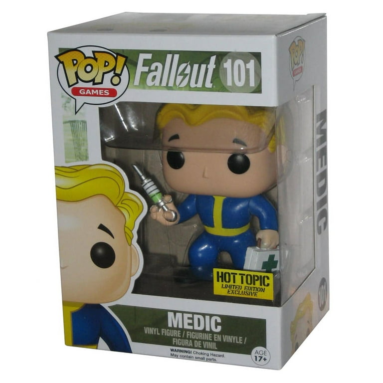 Funko Pop! Games Fallout Medic Vault Boy #101 Vinyl Figure - Hot
