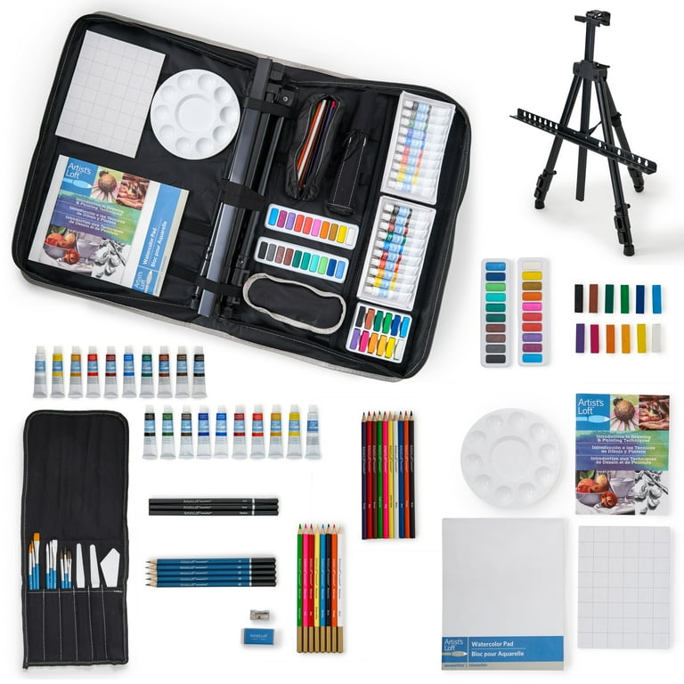 101 Piece Deluxe Easel Art Set by Artist's Loft™ Necessities™ 