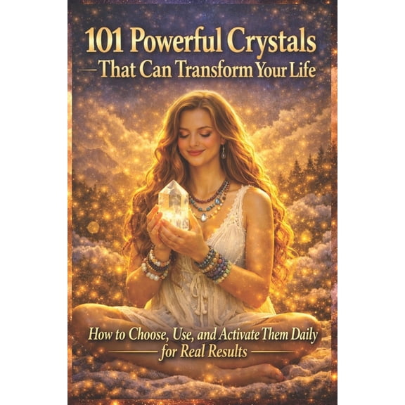 The Crystal & Gemstone Guide 101 Powerful Crystals That Can Transform Your Life: How to Choose, Use, and Activate Them Daily for Real Results, (Paperback)