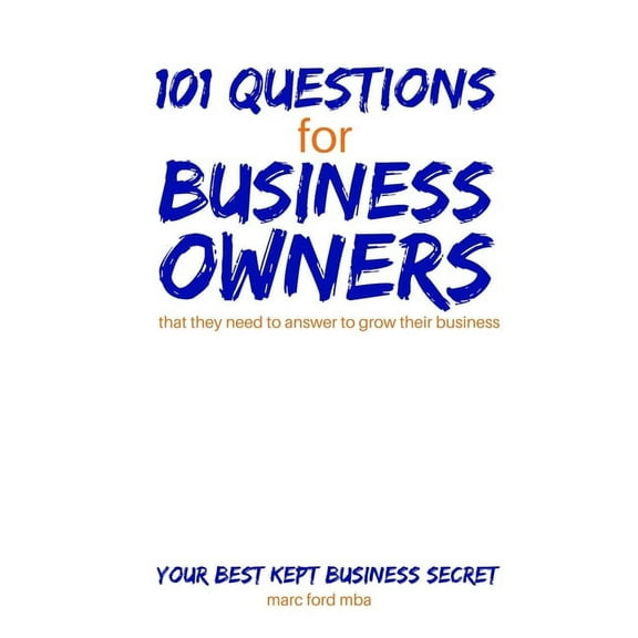 101 Questions For Business Owners, (Paperback)