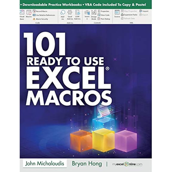 Pre-Owned 101 Ready To Use Microsoft Excel Macros (Paperback) 1700729675 9781700729675