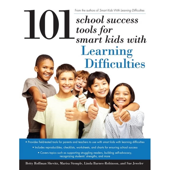 101 School Success Tools for Smart Kids with Learning Difficulties, (Paperback)